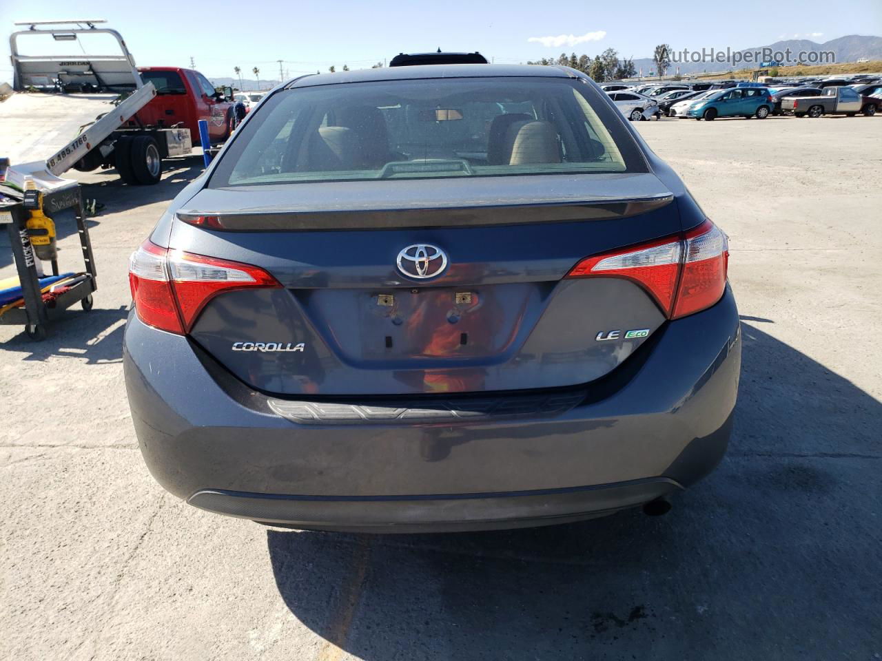 2014 Toyota Corolla Eco Blue vin: 5YFBPRHE4EP023769