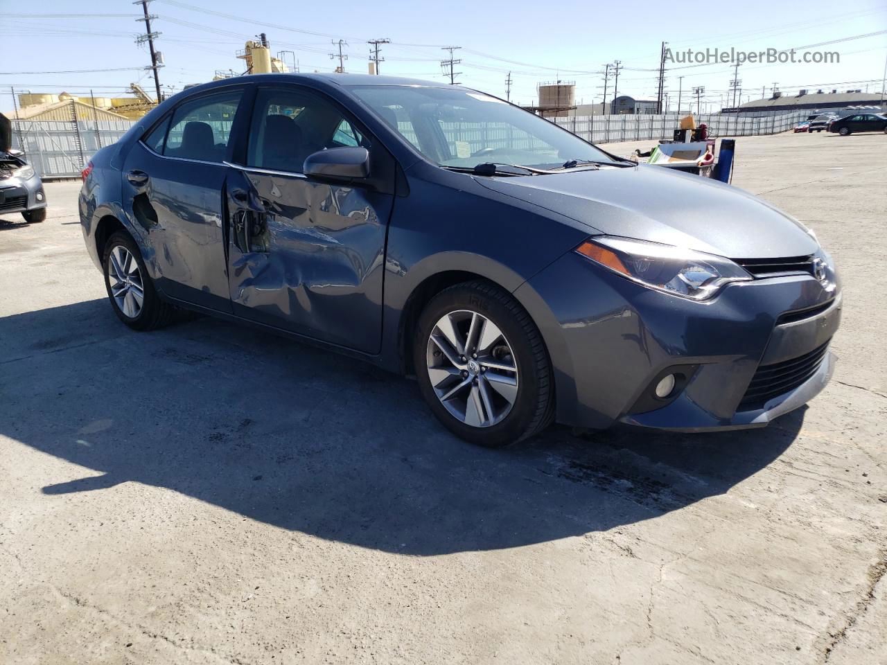 2014 Toyota Corolla Eco Blue vin: 5YFBPRHE4EP023769