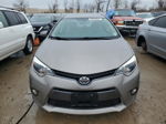 2015 Toyota Corolla Eco Silver vin: 5YFBPRHE5FP277542