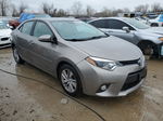 2015 Toyota Corolla Eco Silver vin: 5YFBPRHE5FP277542