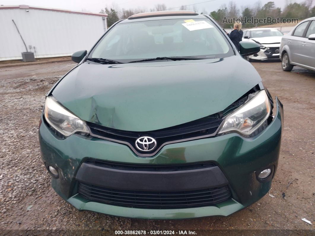 2014 Toyota Corolla Le Eco Plus Green vin: 5YFBPRHE6EP012837