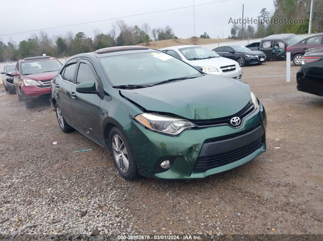 2014 Toyota Corolla Le Eco Plus Green vin: 5YFBPRHE6EP012837