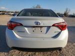 2017 Toyota Corolla Le White vin: 5YFBPRHE7HP724181