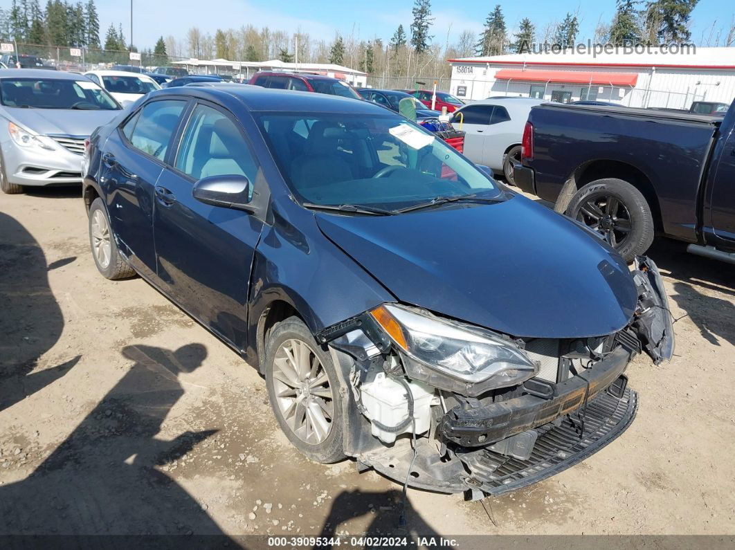 2014 Toyota Corolla Le Plus Gray vin: 5YFBURHE0EP034597