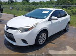 2014 Toyota Corolla Le White vin: 5YFBURHE0EP070015