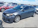 2014 Toyota Corolla S Plus Gray vin: 5YFBURHE0EP080396