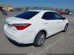 2014 Toyota Corolla Le Plus White vin: 5YFBURHE0EP096551