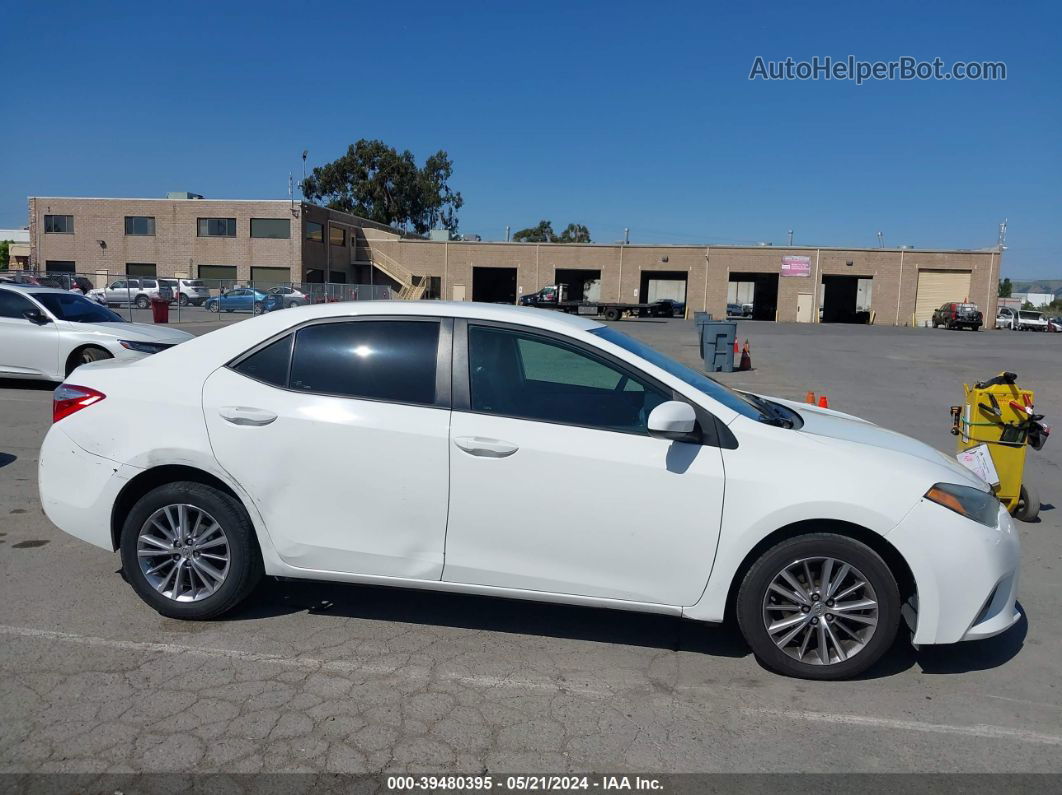 2014 Toyota Corolla Le Plus Белый vin: 5YFBURHE0EP096551