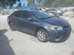 2014 Toyota Corolla L Gray vin: 5YFBURHE0EP099871