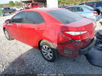 2014 Toyota Corolla Le Red vin: 5YFBURHE0EP110187