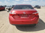 2014 Toyota Corolla L Red vin: 5YFBURHE0EP122758