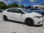 2014 Toyota Corolla L White vin: 5YFBURHE0EP123473