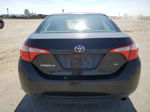 2014 Toyota Corolla L Black vin: 5YFBURHE0EP141729