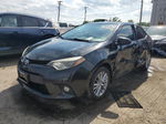 2014 Toyota Corolla L Black vin: 5YFBURHE0EP149734