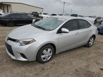 2014 Toyota Corolla L Silver vin: 5YFBURHE0EP154352