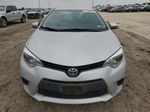 2014 Toyota Corolla L Silver vin: 5YFBURHE0EP154352