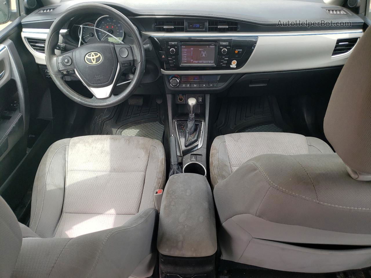 2015 Toyota Corolla L Серебряный vin: 5YFBURHE0FP208931