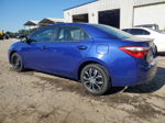 2015 Toyota Corolla L Blue vin: 5YFBURHE0FP212042