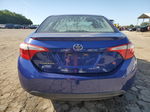 2015 Toyota Corolla L Blue vin: 5YFBURHE0FP212042