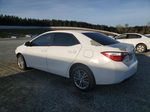 2015 Toyota Corolla L Белый vin: 5YFBURHE0FP214146