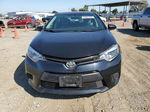 2015 Toyota Corolla L Black vin: 5YFBURHE0FP239466