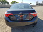 2015 Toyota Corolla L Black vin: 5YFBURHE0FP239466