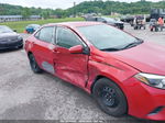 2015 Toyota Corolla Le Red vin: 5YFBURHE0FP248863