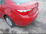 2015 Toyota Corolla Le Red vin: 5YFBURHE0FP248863