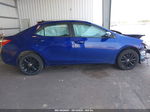 2015 Toyota Corolla S Plus Blue vin: 5YFBURHE0FP285427