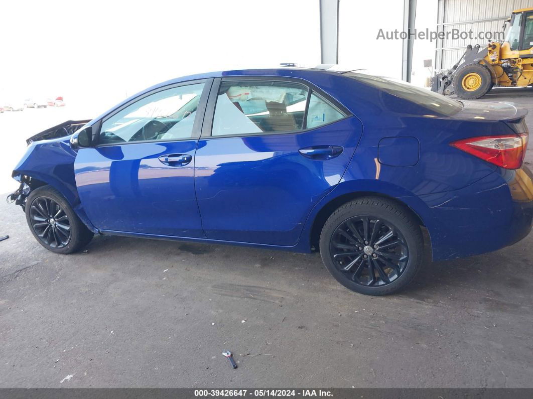 2015 Toyota Corolla S Plus Синий vin: 5YFBURHE0FP285427