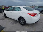 2015 Toyota Corolla L White vin: 5YFBURHE0FP300251