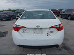 2015 Toyota Corolla L White vin: 5YFBURHE0FP300251