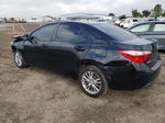 2015 Toyota Corolla L Black vin: 5YFBURHE0FP315400