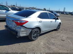 2015 Toyota Corolla S Plus Silver vin: 5YFBURHE0FP343066