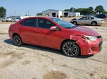 2015 Toyota Corolla L Red vin: 5YFBURHE0FP345450