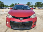 2015 Toyota Corolla L Red vin: 5YFBURHE0FP345450