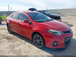 2016 Toyota Corolla S Plus Red vin: 5YFBURHE0GP370446