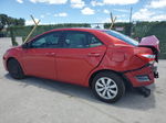 2016 Toyota Corolla L Красный vin: 5YFBURHE0GP490392