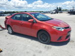 2016 Toyota Corolla L Red vin: 5YFBURHE0GP490392