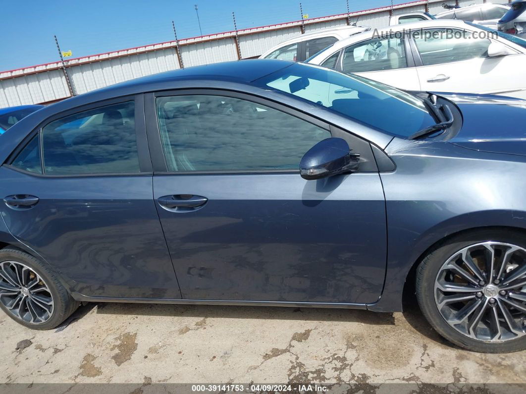 2016 Toyota Corolla S Plus Blue vin: 5YFBURHE0GP497097