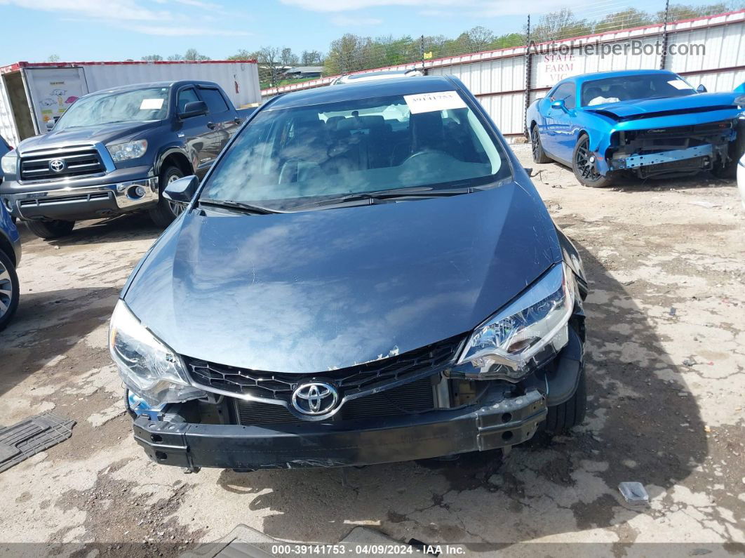 2016 Toyota Corolla S Plus Blue vin: 5YFBURHE0GP497097