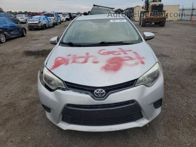 2016 Toyota Corolla L Серебряный vin: 5YFBURHE0GP502881