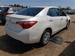 2017 Toyota Corolla L White vin: 5YFBURHE0HP575086