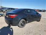 2017 Toyota Corolla L Black vin: 5YFBURHE0HP599128