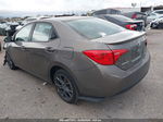 2017 Toyota Corolla Se Gray vin: 5YFBURHE0HP602982