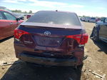 2017 Toyota Corolla L Maroon vin: 5YFBURHE0HP616056