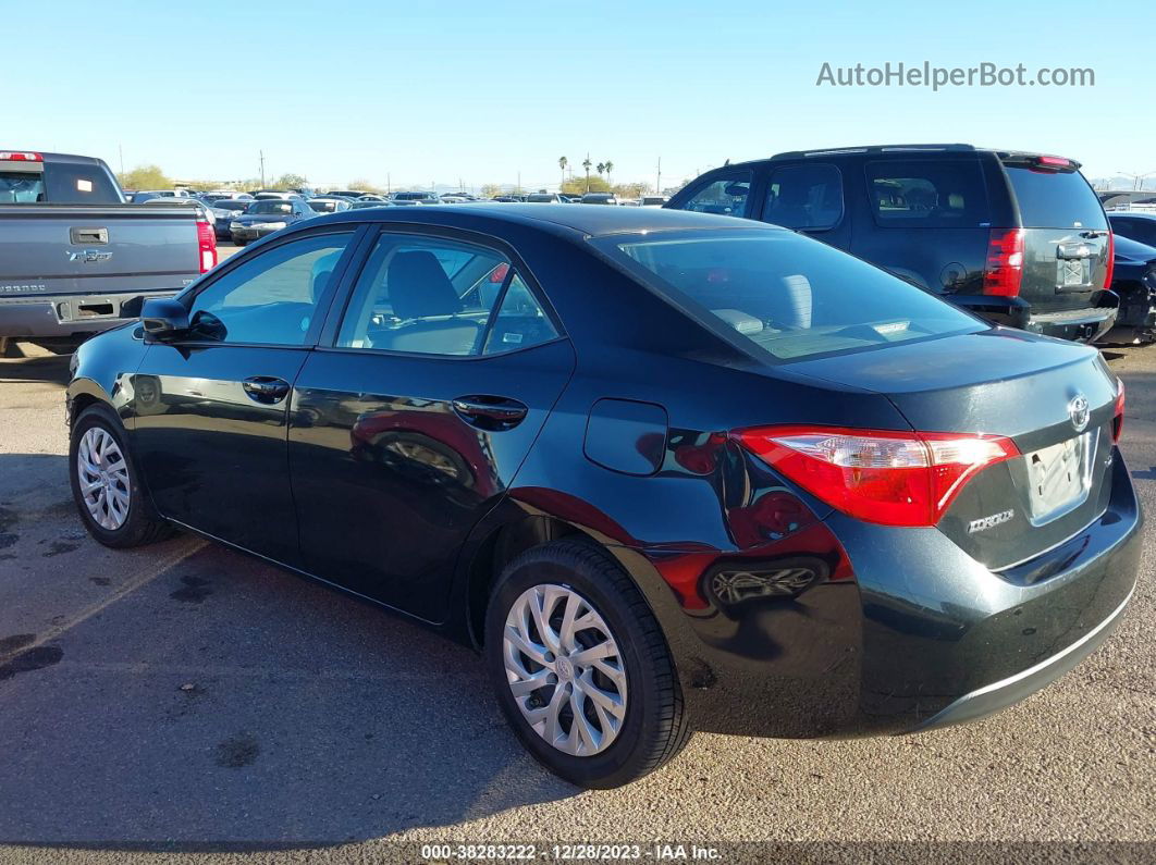 2017 Toyota Corolla Le Black vin: 5YFBURHE0HP619104