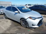 2017 Toyota Corolla Le Silver vin: 5YFBURHE0HP622861