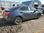 2017 Toyota Corolla L Silver vin: 5YFBURHE0HP625680