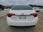 2017 Toyota Corolla L White vin: 5YFBURHE0HP635786